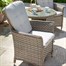 Hartman Heritage Beech 2 Seat Bistro Set Outdoor Garden Furniture (711182) Alternative Image