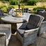 Hartman Heritage Tuscan 8 Seat Elliptical Outdoor Garden Furniture Dining Set with Lazy SusanAlternative Image2