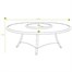 Hartman Heritage Tuscan 8 Seat Elliptical Outdoor Garden Furniture Dining Set with Lazy SusanAlternative Image4