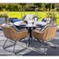 Hartman Rayo 4 Seat Round Outdoor Garden Furniture Dining SetAlternative Image2