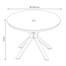 Hartman Rayo 4 Seat Round Outdoor Garden Furniture Dining SetAlternative Image6