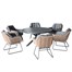Hartman Rayo 6 Seat Round Outdoor Garden Furniture Dining SetAlternative Image3
