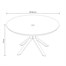 Hartman Rayo 6 Seat Round Outdoor Garden Furniture Dining SetAlternative Image5