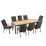 Hartman Singapore 8 Seat Rectangular Outdoor Garden Furniture Dining SetAlternative Image3