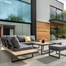 Hartman Singapore Square Corner Platform Outdoor Garden Furniture Lounge SetAlternative Image5