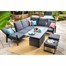 Hartman Vienna Reclining Rectangular Casual Outdoor Garden Furniture SetAlternative Image1