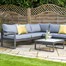 Hartman Vienna Square Corner Outdoor Garden Lounge Set with Integrated LoungerAlternative Image3