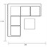 Hartman Vienna Square Corner Outdoor Garden Lounge Set with Integrated LoungerAlternative Image8