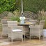 Hartman Westbury 4 Seat Outdoor Garden Furniture Set in BeechAlternative Image1