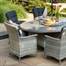Hartman Heritage Tuscan 6 Seat Elliptical Outdoor Garden Furniture Dining SetAlternative Image7