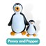 Hydria Water Feature Collectible Fountin Head - Penguin Family - Direct Dispatch (P-541059)Alternative Image2