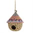 Jardinopia Jute Iron Sari Bird Nest Box with Cylindrical Roof (BBJUTE0008) Alternative Image