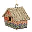 Jardinopia Jute Iron Sari Bird Nest Box with Square Roof (BBJUTE0007) Alternative Image