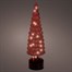 Kaemingk 39cm Red Light Up Standing Christmas Tree Table Decoration (9489841) Alternative Image