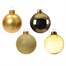 Kaemingk 42 Glass Christmas Tree Hanging Baubles - Gold (149250) Alternative Image