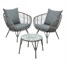 Kaemingk Evora Outdoor Garden Furniture Bistro SetAlternative Image1