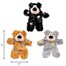 Kong Softies Patchwork Bear Cat Toy (KGCSF43)Alternative Image1