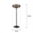 La Hacienda Standing Heater - Black (69500)Alternative Image1