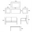 Leisuregrow Capri Lounge Outdoor Garden Furniture Set (CPRI/SET4)Alternative Image3
