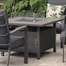 LeisureGrow Milano Lounge Firepit Outdoor Garden Furniture Set (MNO/SET5)Alternative Image1