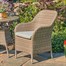 Leisuregrow Monte Carlo Sand Bistro Outdoor Garden Furniture Set Alternative Image