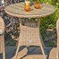 Leisuregrow Monte Carlo Sand Bistro Outdoor Garden Furniture Set Alternative Image