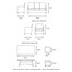 Leisuregrow Monte Carlo Sand Compact Dining Modular Outdoor Garden Furniture Set Alternative Image