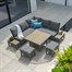 Leisuregrow Monza Square Modular Outdoor Garden Furniture Set with Adjustable TableAlternative Image1