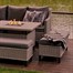 LeisureGrow Oslo Large Square Modular Firepit Outdoor Garden Furniture Set (OSO/SET6)Alternative Image2