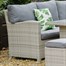 LeisureGrow Provence Compact Modular Dining Outdoor Garden Furniture Set (PRV/SET6)Alternative Image1