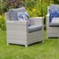 LeisureGrow Provence Lounge Dining Outdoor Garden Furniture Set (PRV/SET5) Alternative Image