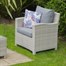 LeisureGrow Provence Lounge Outdoor Garden Furniture Set (PRV/SET4) Alternative Image