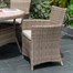 Lifestyle Garden Bermuda Beige 4 Seat Round Outdoor Garden Furniture Dining SetAlternative Image1
