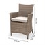 Lifestyle Garden Bermuda Beige 4 Seat Round Outdoor Garden Furniture Dining SetAlternative Image4