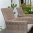 Lifestyle Garden Bermuda Beige 6 Seat Oval Outdoor Garden Furniture Dining SetAlternative Image1