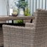 Lifestyle Garden Bermuda Beige 6 Seat Oval Outdoor Garden Furniture Dining SetAlternative Image2