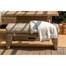 Lifestyle Garden Bermuda Beige Casual Corner Outdoor Garden Furniture Dining Bench SetAlternative Image4