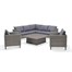 Lifestyle Garden Bermuda Grey Casual Corner Outdoor Garden Furniture Dining Chair SetAlternative Image8
