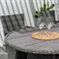 Lifestyle Garden Bermuda Grey 6 Seat Oval Outdoor Garden Furniture Dining SetAlternative Image2