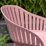 Lifestyle Garden Nassau 2 Seat Bistro Outdoor Garden Furniture Set PeonyAlternative Image2