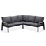 Lifestyle Garden Panama Square Corner Outdoor Garden Furniture Sofa Set Alternative Image