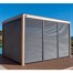 Lifestyle Garden Premium Pergola Fixed Louver in Charcoal - 123 x 234cm (PER001-4-FLW)Alternative Image1