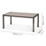 Lifestyle Garden Solana 6 Seat Stacking Outdoor Dining Garden Furniture SetAlternative Image2