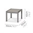 Lifestyle Garden Solana Outdoor Garden Furniture Side TableAlternative Image1