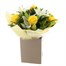 White Lilies & Yellow Roses Cut Flower Handtied BouquetAlternative Image3