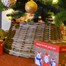 Longacres Woven Wicker Round Christmas Tree Skirt - Natural Alternative Image