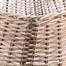 Longacres Woven Wicker Square Christmas Tree Skirt - Natural Alternative Image