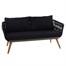 Mica Mundo Outdoor Garden Furniture Sofa Coffee Set Black (1085848)Alternative Image2