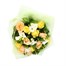 Mother's Day Peach and Lemon Rose with Freesia Hand Tied Floral Bouquet Alternative Image