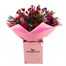Mother's Day Pretty Pink Hand Tied Floral Bouquet Alternative Image